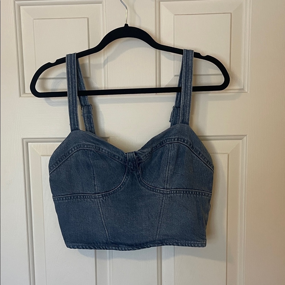 YFB- Denim Blue Women's Top S:L